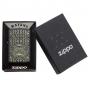 Zippo Black Matte Mayans MC Lighter
